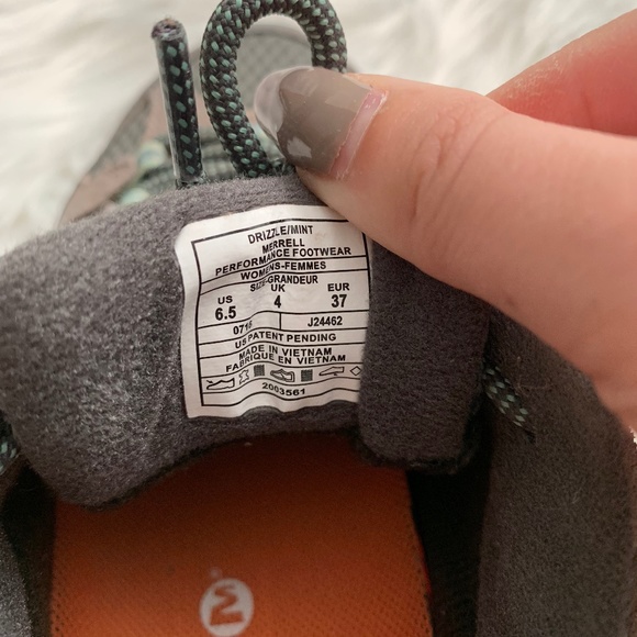 Merrell | Drizzle Mint Waterproof Hiking Boots - Picture 6 of 8